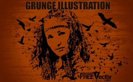 Ilustración de Grunge