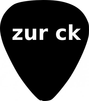 Plektrum ClipArt