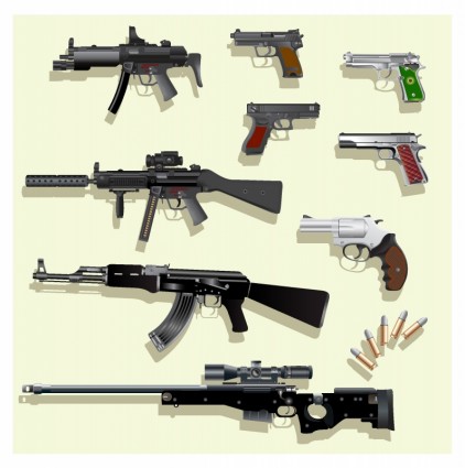 Коллекция пистолет