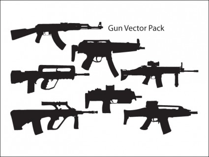 Gun Vector Pack