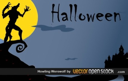Halloween Howling Werewolf