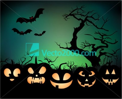 Halloween-Nacht-Hintergrund