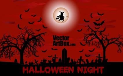 Halloween malam poster