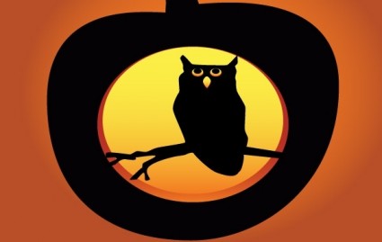 labu Halloween owl