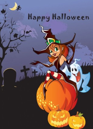 ilustração em vetor design tema Halloween