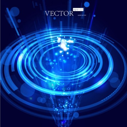 Halo efek latar belakang vektor