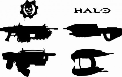 Halo gears senjata