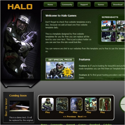 modello di Halo