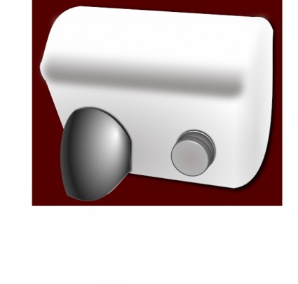 secador de mano clip art