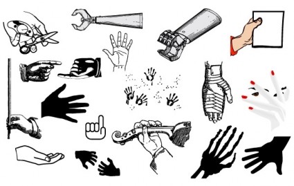 mano vector pack