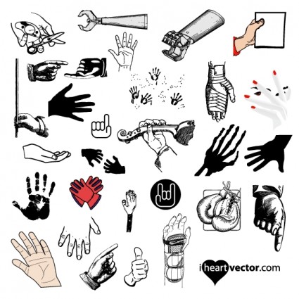mano vector pack