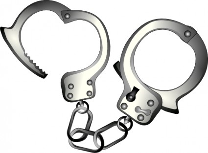 handcuffs clip nghệ thuật
