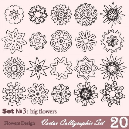 Handpainted Pattern Style Vector