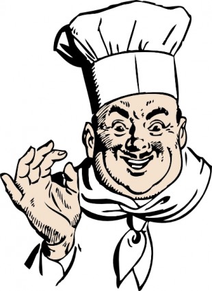 chef feliz clip-art
