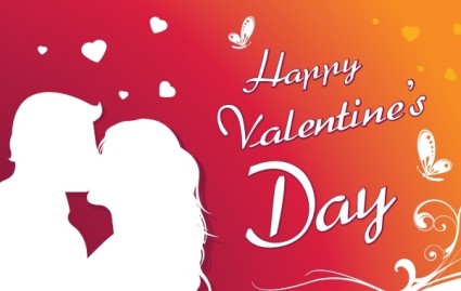 carte de voeux Happy valentine s day