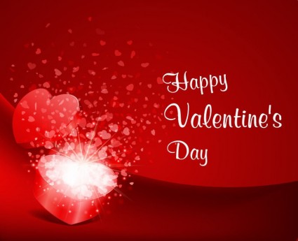 Happy valentine s ngày thiệp vector