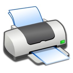 imprimante de matériel sur