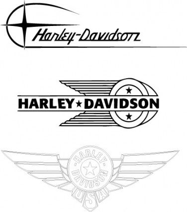 Harley Davidson alte logos
