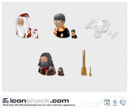 Harry potter los iconos icons pack