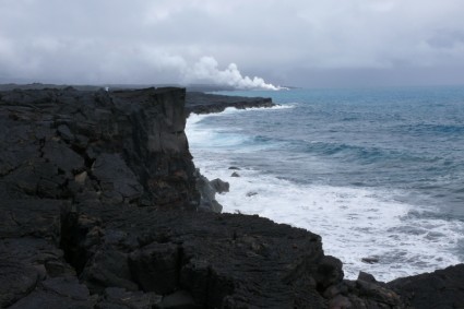 ハワイの国家のパーカーの火山