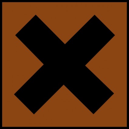 Gefahr x Bronze ClipArt