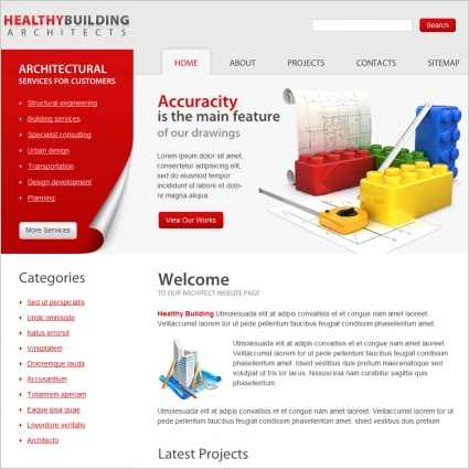 Healthybuilding Architects Template