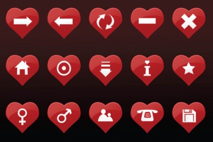 jantung ikon
