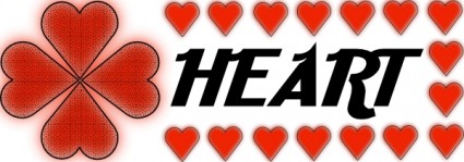 clip art de corazón logotipo