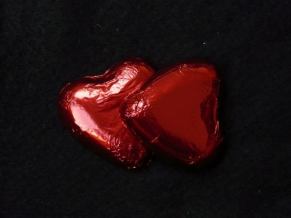 قلب الحب الأحمر