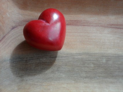 día de San Valentín rojo corazón