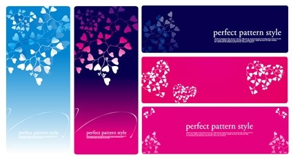 Heartshaped Pattern Vector Consisting Of