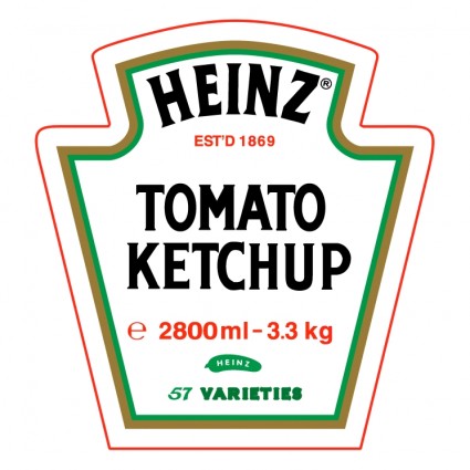 ketchup de tomate de Heinz