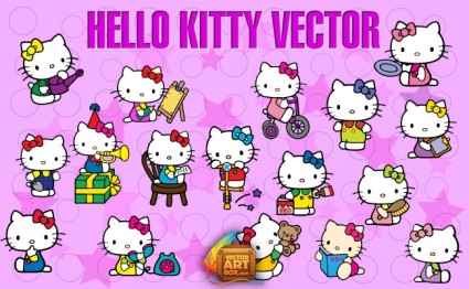 vecteur de Hello kitty