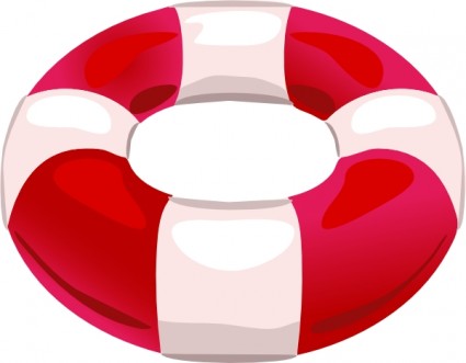 contribuire a salvare la vita galleggiante ClipArt