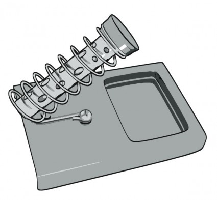 ferro de soldar hexdoll stand clip-art