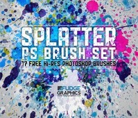 Ciao res splatter ps pennello set