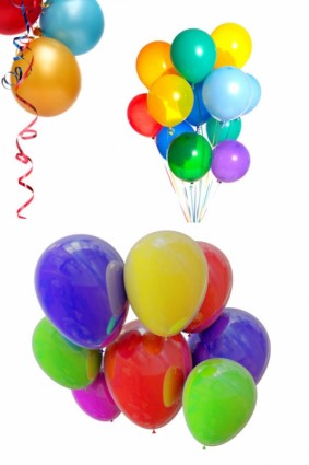 highdefinition warna balon gambar