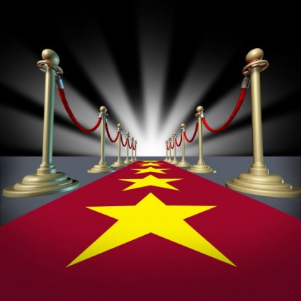 美丽的红地毯的高质量图片