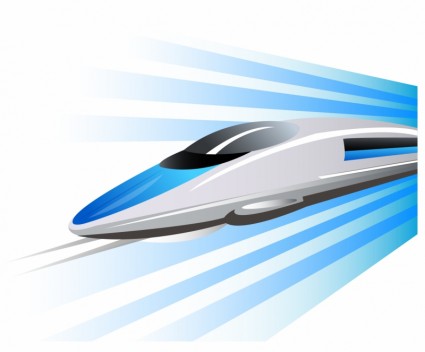 treno ad alta velocità su hovercraft