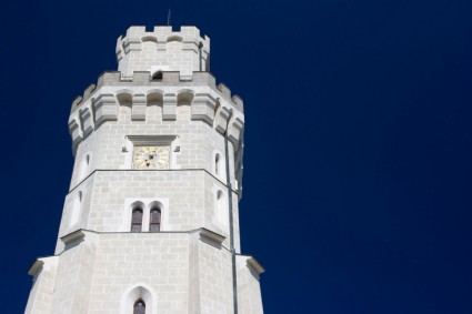 Torre del castello di Hluboka