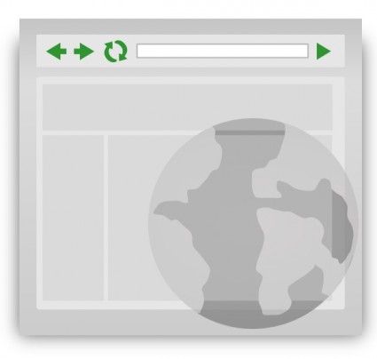 homepage browser ikon clip art