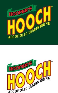 hooch lemon minuman logo