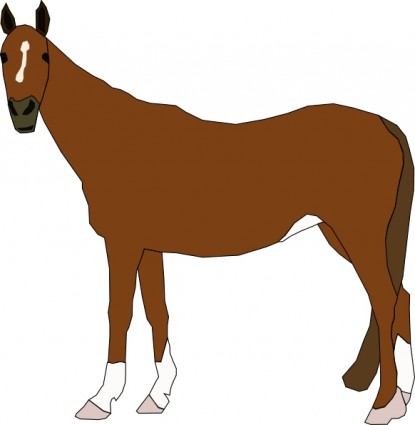 clip art de caballo