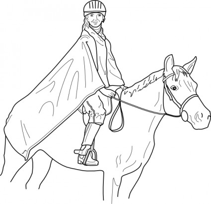 cavalo cavaleiro clip art