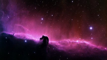 constellation de nébuleuse sombre nébuleuse de la tête de cheval
