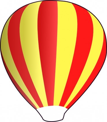 image clipart ballon air chaud