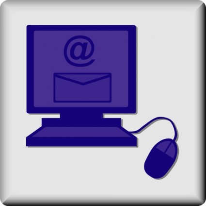 Hotel Symbol e-Mail Zugang ClipArt