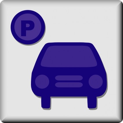 Hotel Icon Parkplatz verfügbar ClipArt