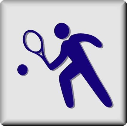 Hotel-Symbol-Tennis-ClipArt-Grafik