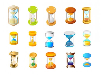 Hourglass biểu tượng vector